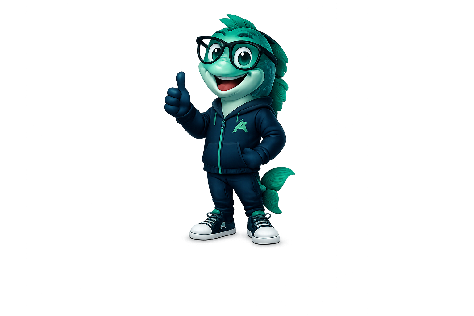 Aru — mascote oficial da Aruanã Digital